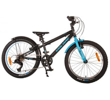 Volare Rocky Kinderfiets 20 inch Blauw Zwart  6 speed Prime Collection