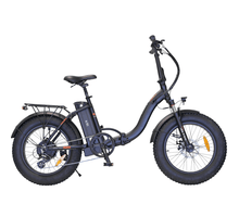 Altec Focus-S 8 Speed Elektrische Fatbike Mat Zwart