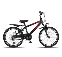 Altec Dakota 7 Speed MTB 24 inch Black Red