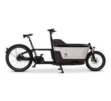 Carqon Cruise Derailleur Elektrische Bakfiets Zwart Grijs