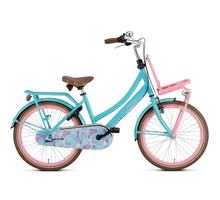 Popal Daily Dutch Basic+ 3 Versnellingen 22 inch Turquoise Roze