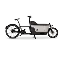 Carqon Cruise D2 Uni Elektrische Bakfiets Zwart Grijs