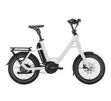 QiO EINS P-E Compacte Elektrische Fiets 20 inch Crystal White Glossy