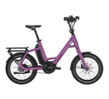 QiO EINS A-8R Compacte Elektrische Fiets 20 inch Dark Violet Matt