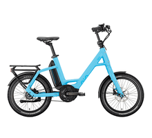 QiO EINS A-8R Compacte Elektrische Fiets 20 inch Ice Blue Matt