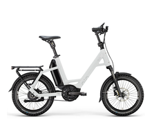 QiO EINSx P-E Compacte Elektrische Fiets 20 inch Crystal White