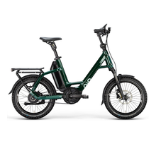 QiO EINSx P-E Compacte Elektrische Fiets 20 inch Forest Green