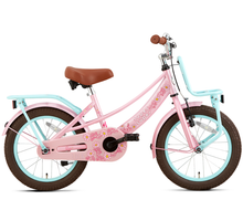 Supersuper Lola Meisjesfiets 16 inch Roze Turquoise