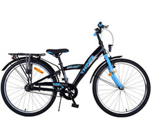 Volare Thombike Kinderfiets Jongens 24 inch Zwart Blauw 3 versnellingen