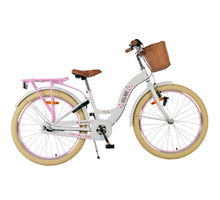 Volare Blossom Kinderfiets Meisjes 24 inch Wit 3 Versnellingen
