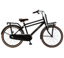 Nogan Cargo N3 Transportfiets 24 inch Jongensfiets Mat Zwart