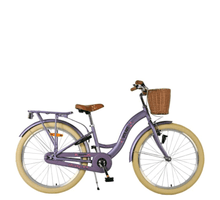 Volare Blossom Kinderfiets Meisjes 24 inch Paars