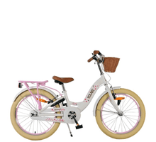Volare Blossom Kinderfiets Meisjes 20 inch Wit Twee handremmen