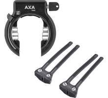 Axa Solid Ringslot ART2 Zwart + Flex Mount Bevestiging Zwart