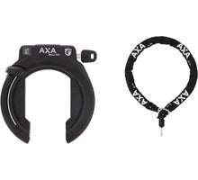 Ringslot Axa Block XXL met insteekketting AXA ULC 130 cm /5,5 zwart