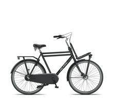 Altec Retro Transportfiets Heren 28 inch 50 cm Mat Zwart