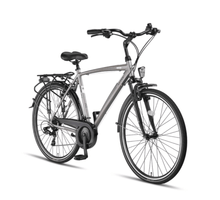 Altec Ventura Trekking fiets V-Brakes Heren 28 inch Fume White