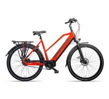 Avalon E-Pro Sport Elektrische Fiets 28 inch 49 cm Rood Zwart