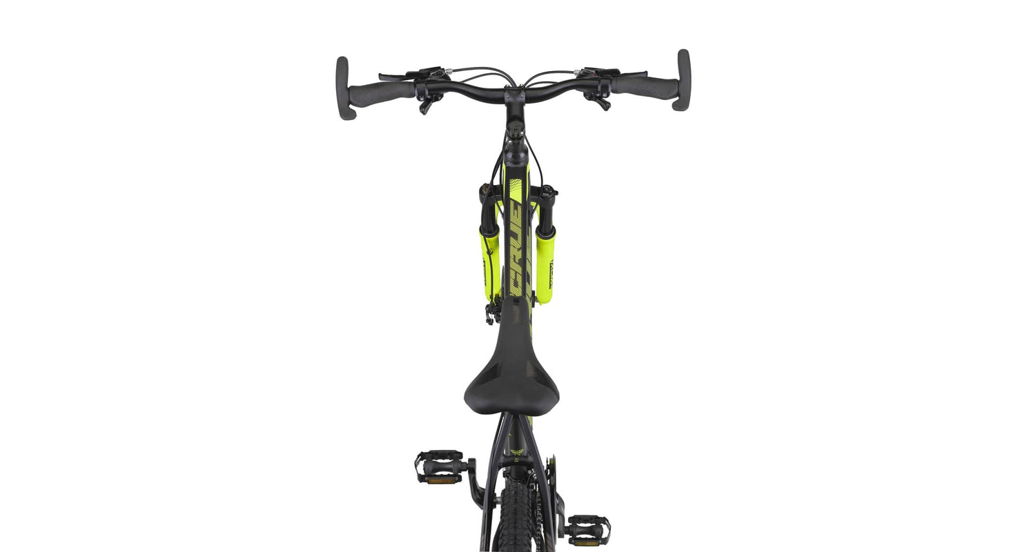 accrue mountainbike Altec Accrue 2D MTB 21 Speed 27,5 inch 45 cm Black Yellow