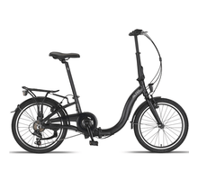 Altec Comfort Vouwfiets 6 Versnellingen 20 inch Mat Zwart