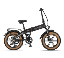 Altec Cross 7 Speed Elektrische Fatbike Vouwfiets Mat Zwart