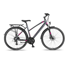 Altec Legarda CT LSM 24 Speed Damesfiets 28 inch 49 cm Antraciet Pink
