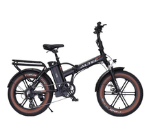 Altec Vectra 8 Speed Elektrische Fatbike 20 inch Mat Zwart