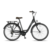 Altec Metro 7 Speed Damesfiets 28 inch 55 cm Mat Zwart