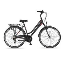 Altec Ventura Trekking 21 Speed Dames 28 inch 50 cm Black Red