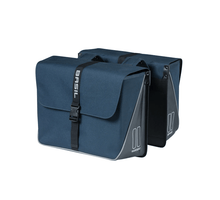 Basil Forte Dubbel fietstas 35L Blauw