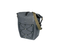 Basil Navigator Storm L enkele fietstas 25-31L Zwart