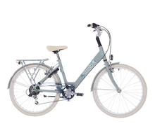 BikeFun Flower Fun 6 Speed Kinderfiets 24 inch Old Green