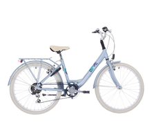 BikeFun Love Girl 6 Speed Kinderfiets 24 inch Blue Metal