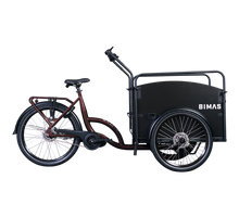 Bimas eCargo 3.3 Premium Elektrische Bakfiets Merlot Royal