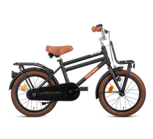 Supersuper Cooper Jongensfiets 16 inch Mat Zwart
