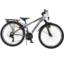Volare Cross Kinderfiets Jongens 24 inch Grijs 21 versnellingen Twee handremmen