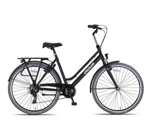 Crown New York Damesfiets 7 Speed 28 inch 53 cm Midnight Black