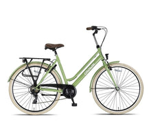 Crown New York Damesfiets 7 Speed 28 inch 53 cm Salie Groen