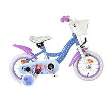 Disney Frozen 2 Meisjesfiets 12 inch Blauw Paars