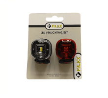 FALKX Sharp Star Led verlichting set zwart Batterij