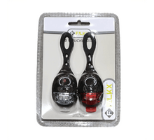 FALKX Snake Eye siliconen verlichting Led set zwart Batterij