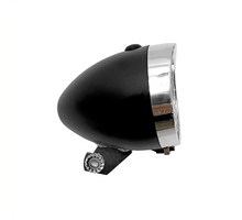 Koplamp met 3 leds Zwart Batterij
