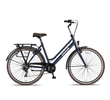 Crown New York Damesfiets 7 Speed 28 inch 53 cm Jeans Blue