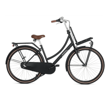 Popal Daily Dutch Basic+ 3 Versnellingen 28 inch 53 cm Mat Zwart
