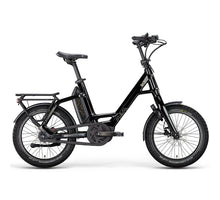 QiO EINS AP-8 Piano Line Compacte Elektrische Fiets 20 inch Night Black