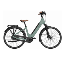 Qwic Elan Daily Elektirsche Fiets 28 inch 49 cm Pebble Green
