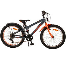 Volare Rocky Kinderfiets 20 inch Grijs Oranje 6 speed Prime Collection