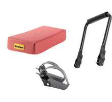 ROJO Fietskussen Bagagedrager Terra + Rugsteun Bagagedrager + Voetsteunen (Universele Set)