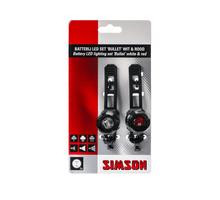 Simson Batterij LED set Bullet 1 LED, 2.5 LUX/1.5 LUX