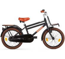 Supersuper Cooper Bamboo Jongensfiets 18 inch Mat Zwart